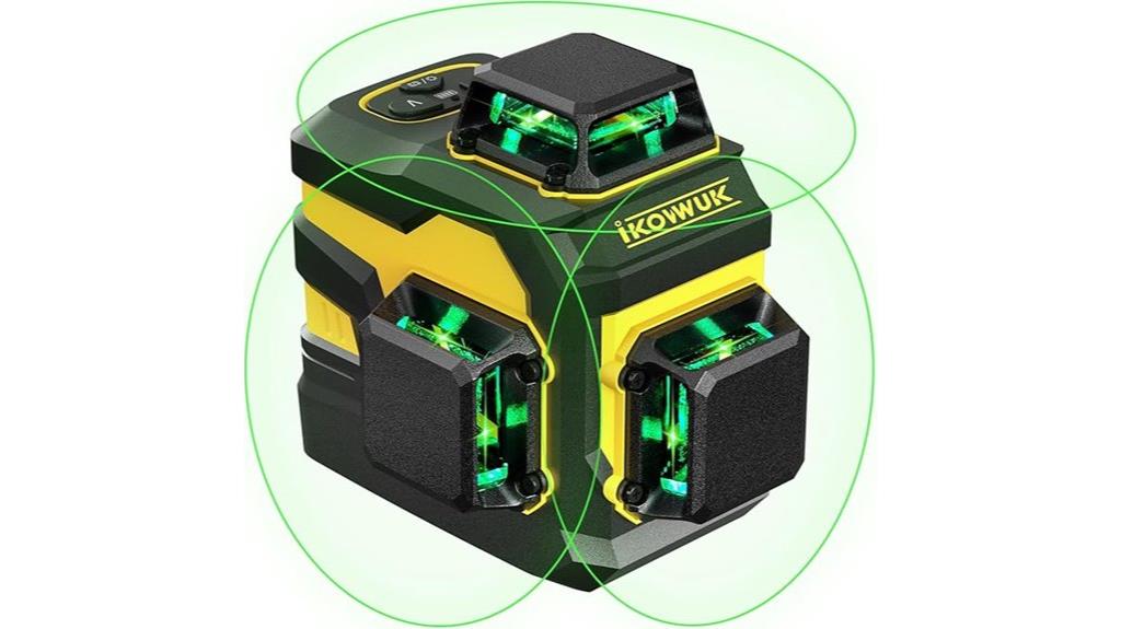 360 degree cross laser