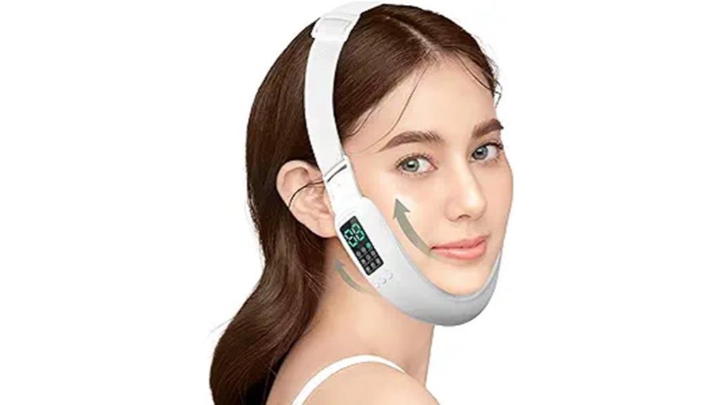 adjustable double chin device