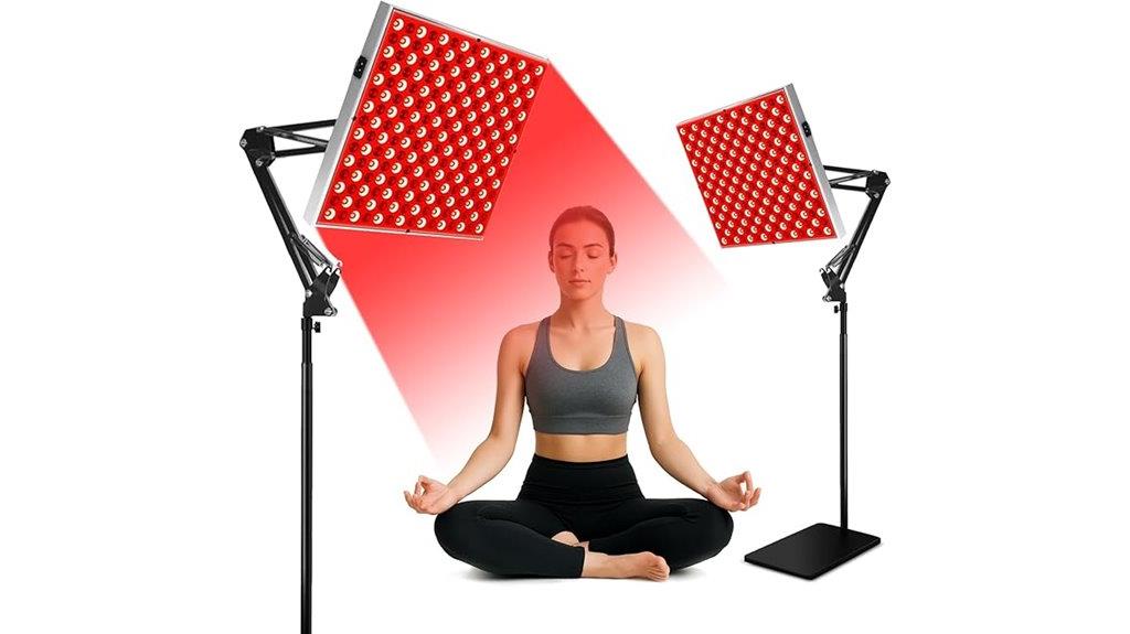 adjustable red light panel