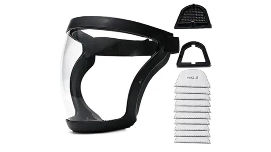 adult protective face shield