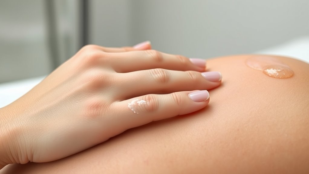 avoid scratching or picking