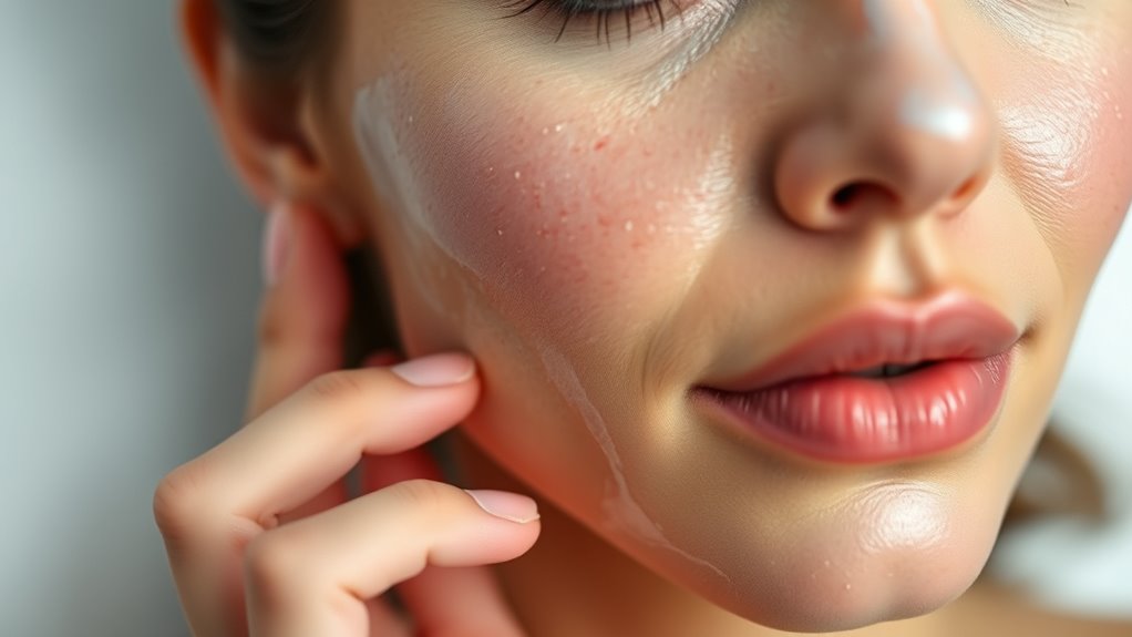 avoid touching treated skin