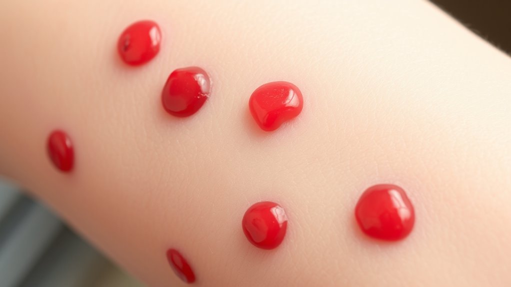 benign red skin growths