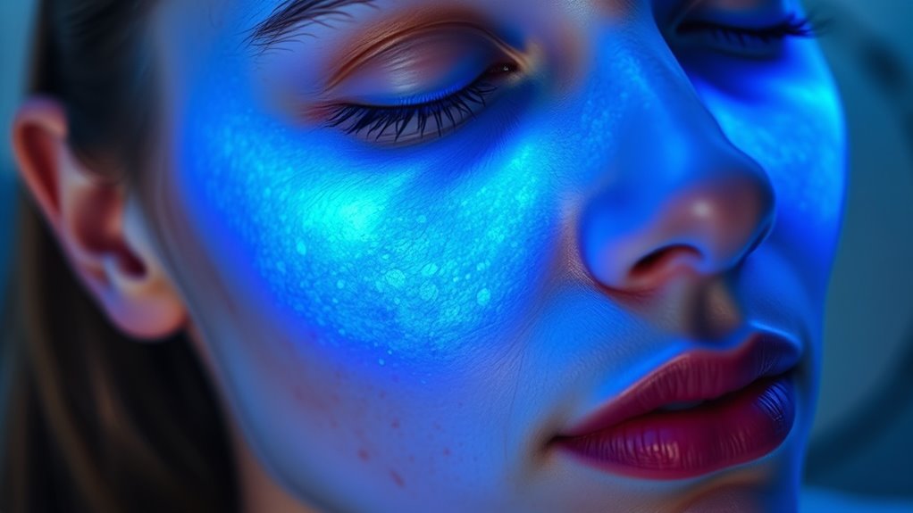 blue light destroys bacteria