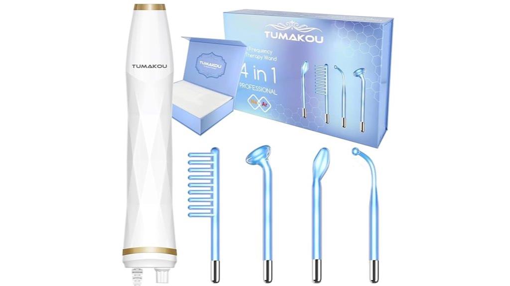 blue portable high frequency wand