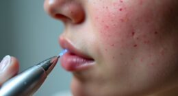caution with cryo rosacea