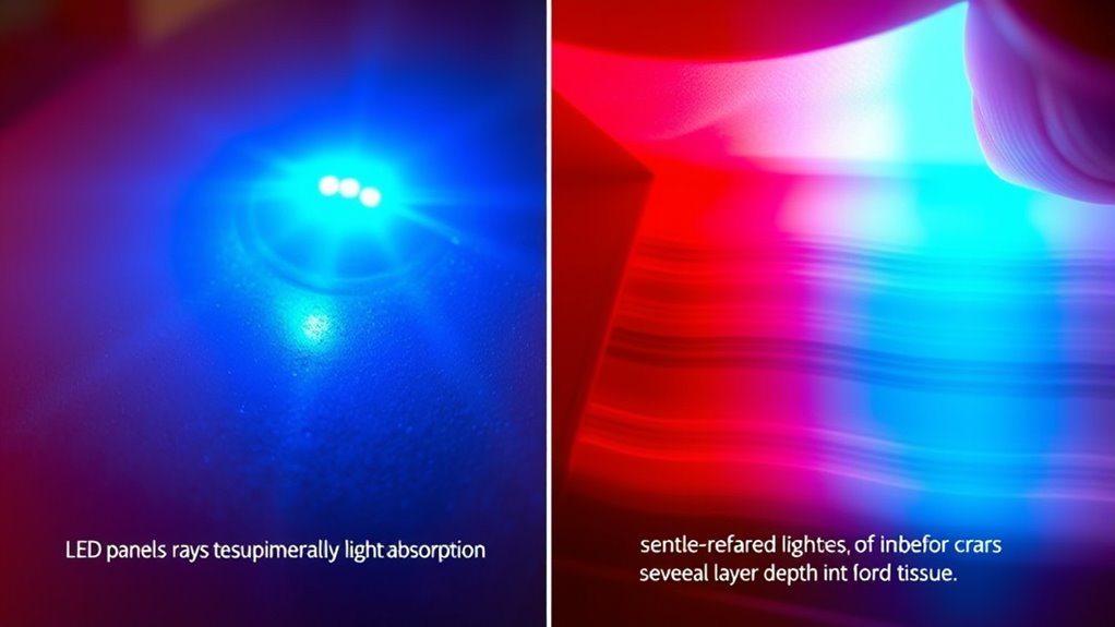 choose light penetration depth