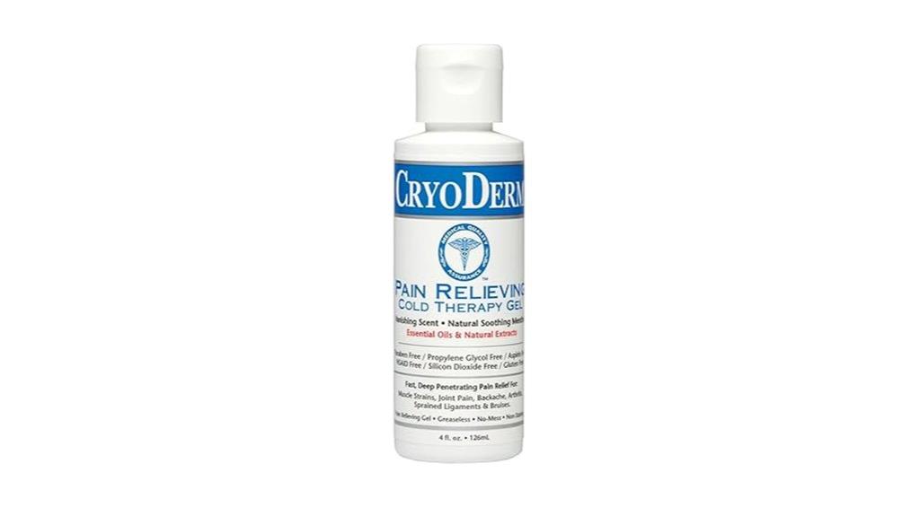 cold gel 4oz container