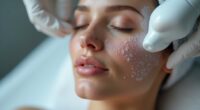 cold therapy reduces pore size