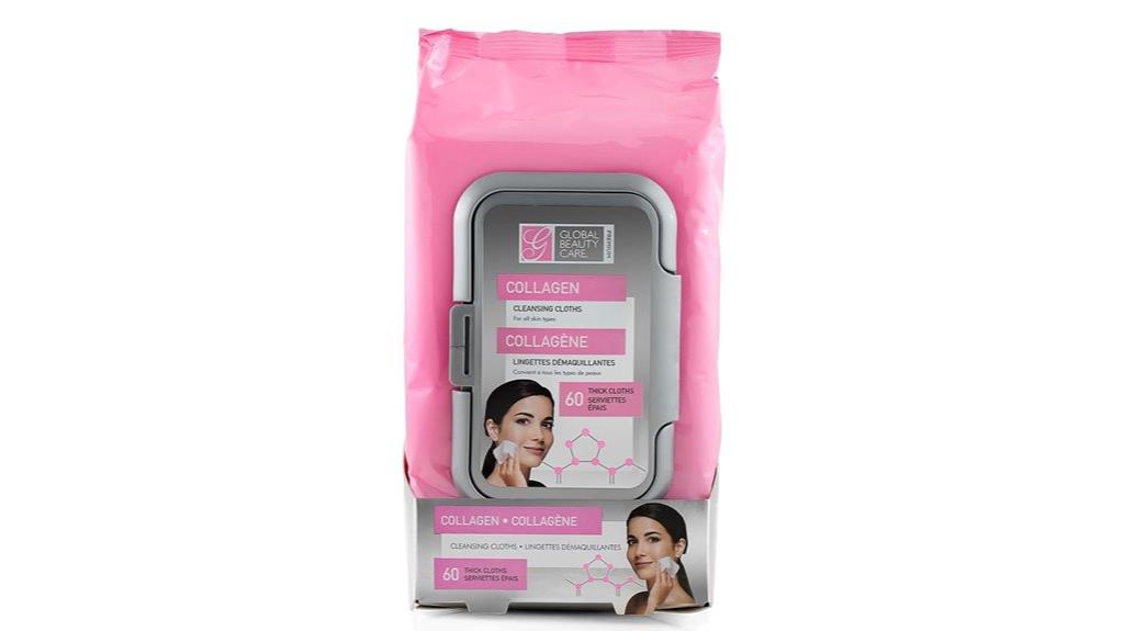 collagen facial towelettes pack