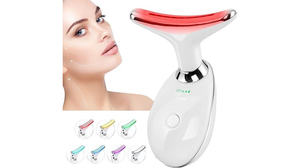 colorful anti aging facial wand