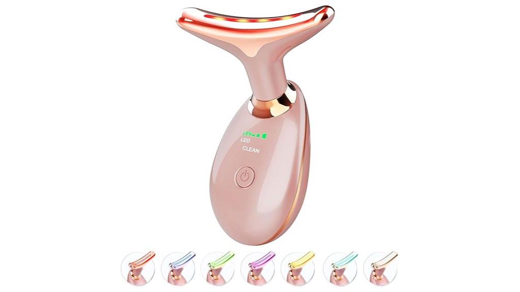 colorful face neck massager