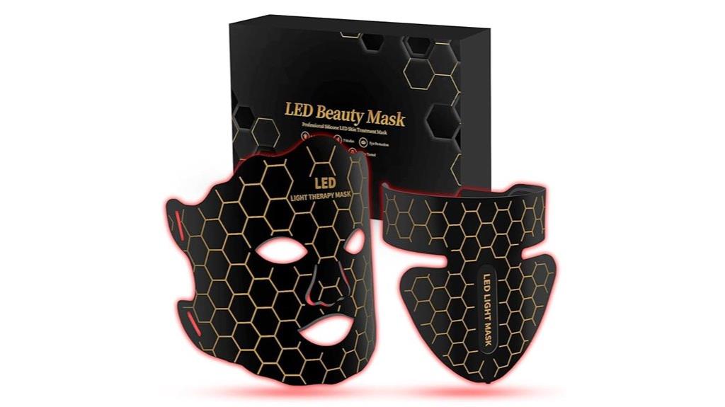 colorful led face mask