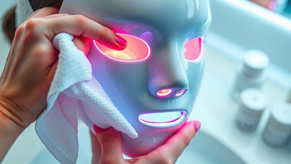 consistent led mask maintenance