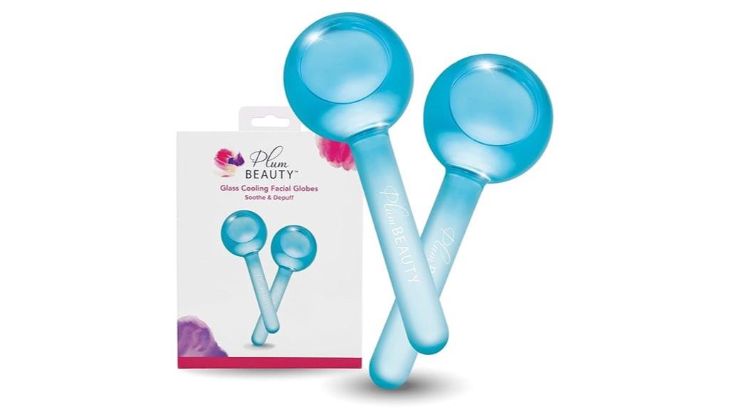 cooling facial massage globes