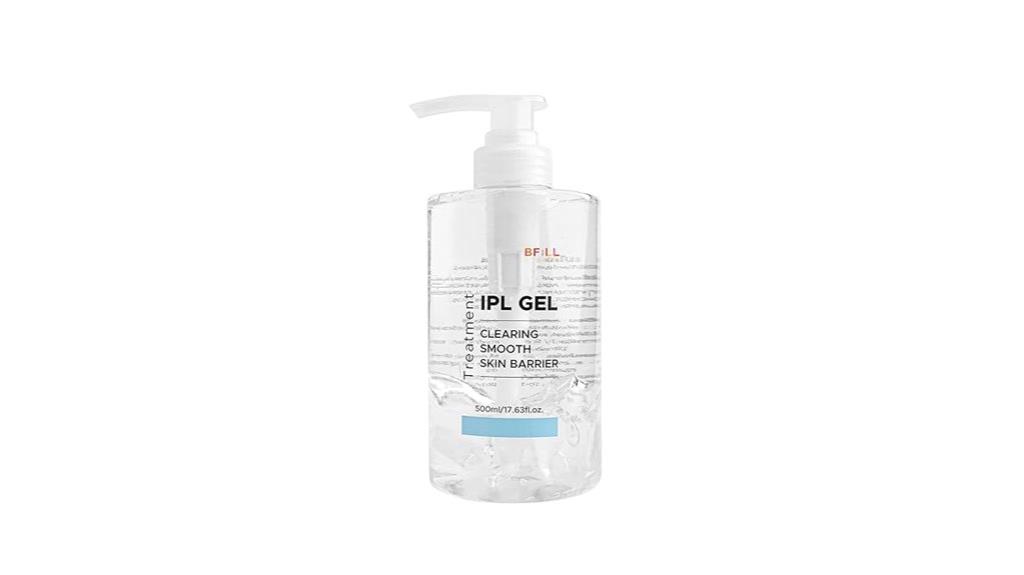 cooling gel for laser hair removal