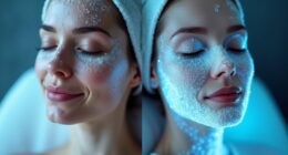 cooling skincare treatment comparison