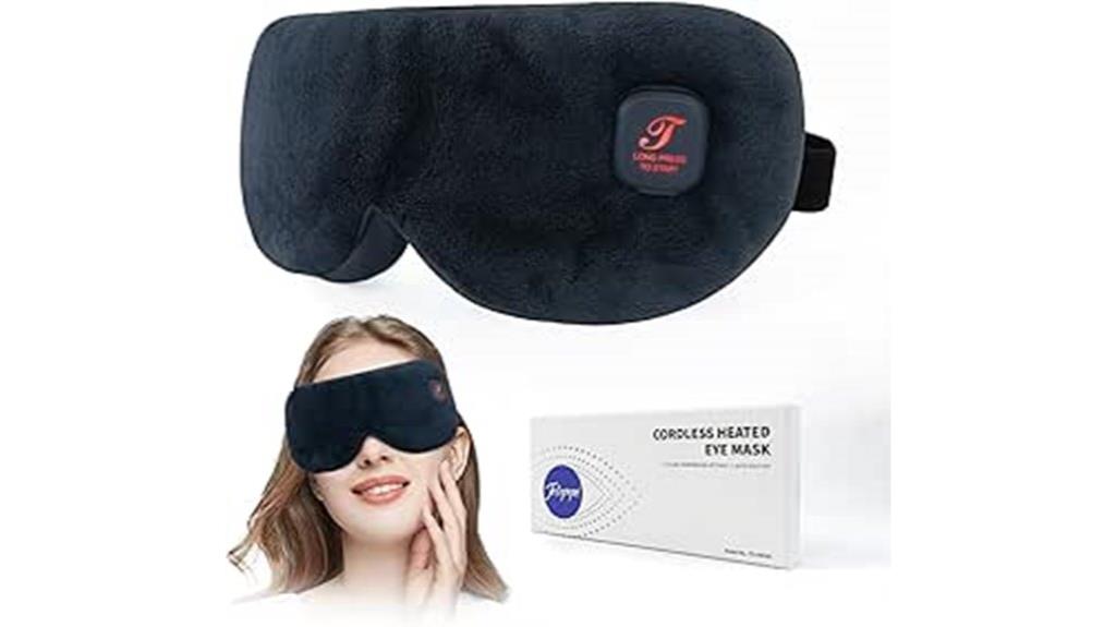 cordless heated eye mask