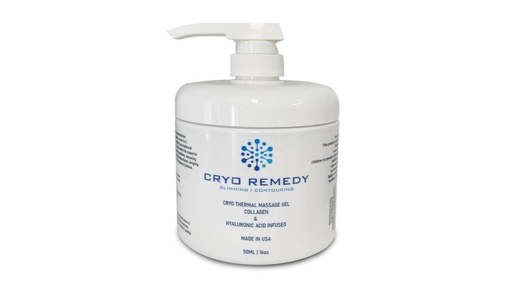 cryo gel with hyaluronic