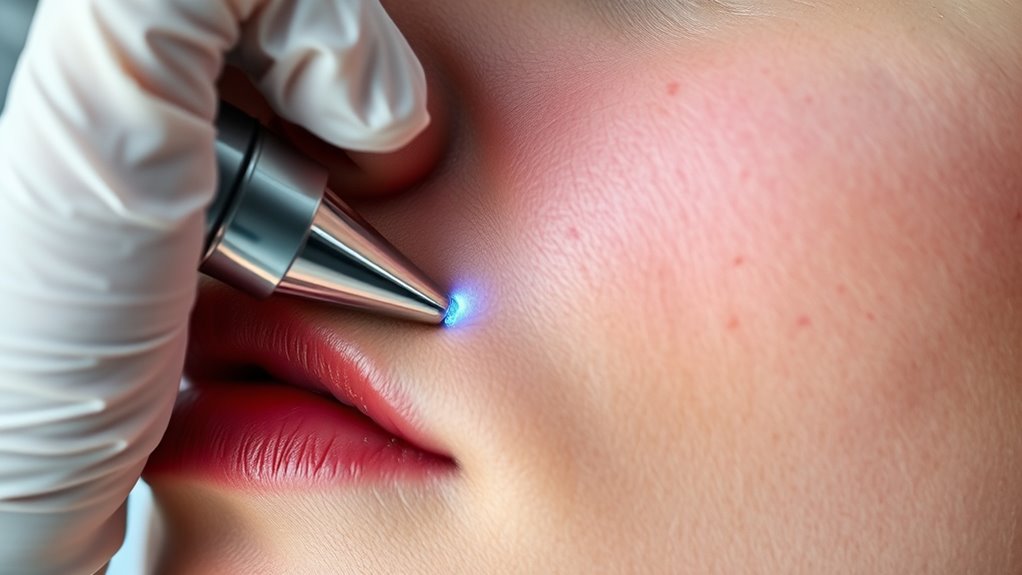 cryo risks for rosacea