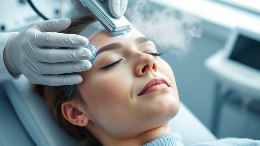 cryotherapy reduces migraine pain