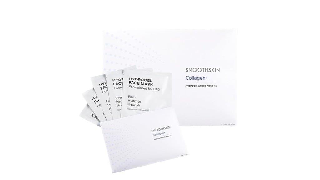 deep hydrating hydrogel masks