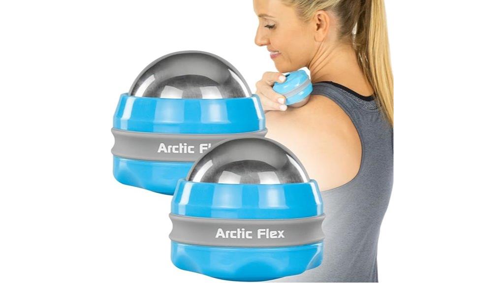 dual cold massage rollers