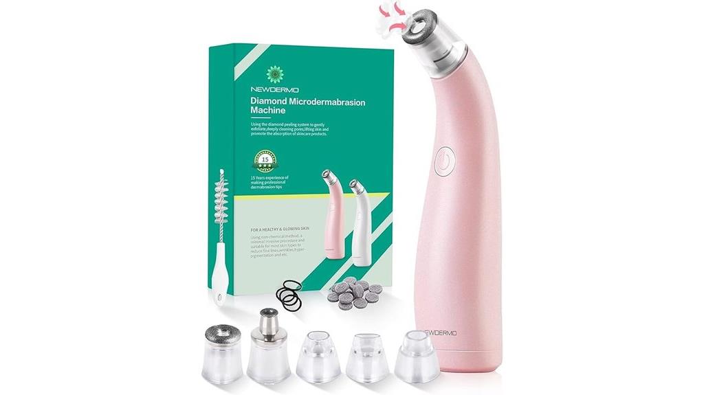 dual function facial microdermabrasion