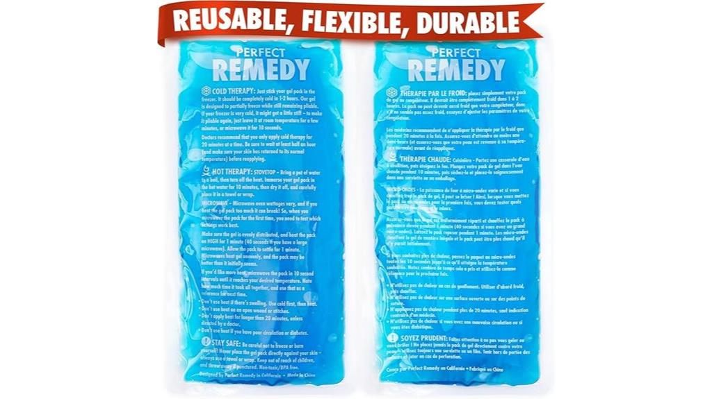 dual gel cold packs