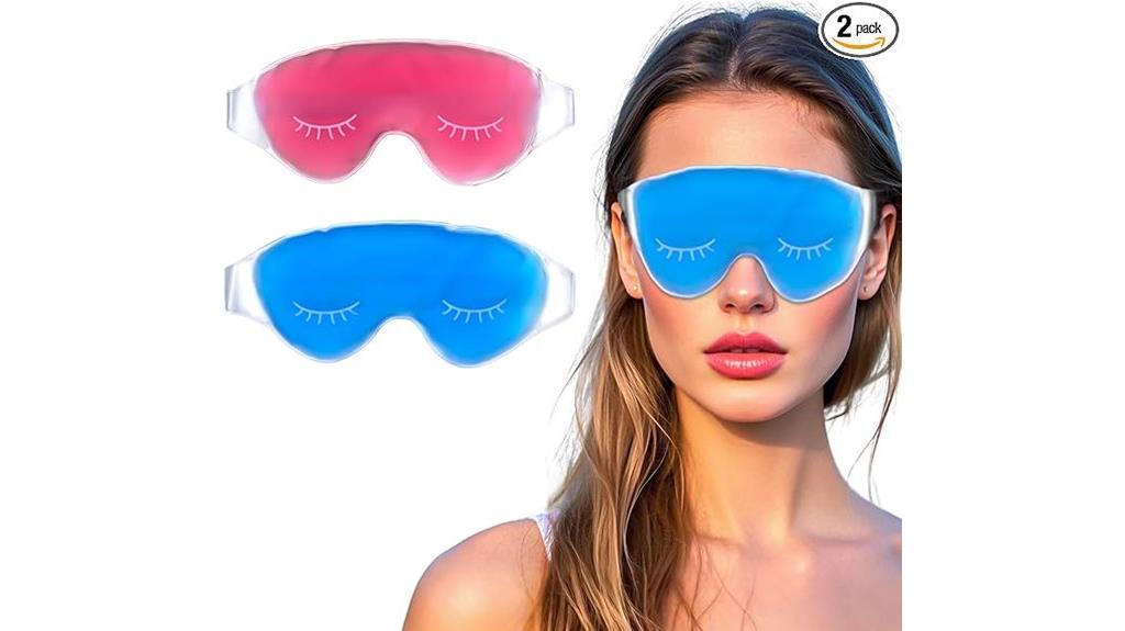 dual purpose eye masks