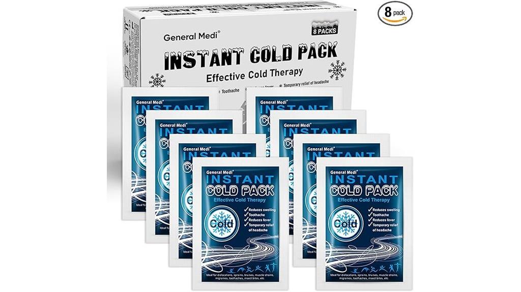 eight pack instant cold packs