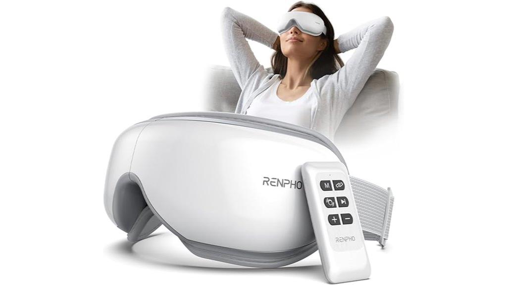 eye massager with remote