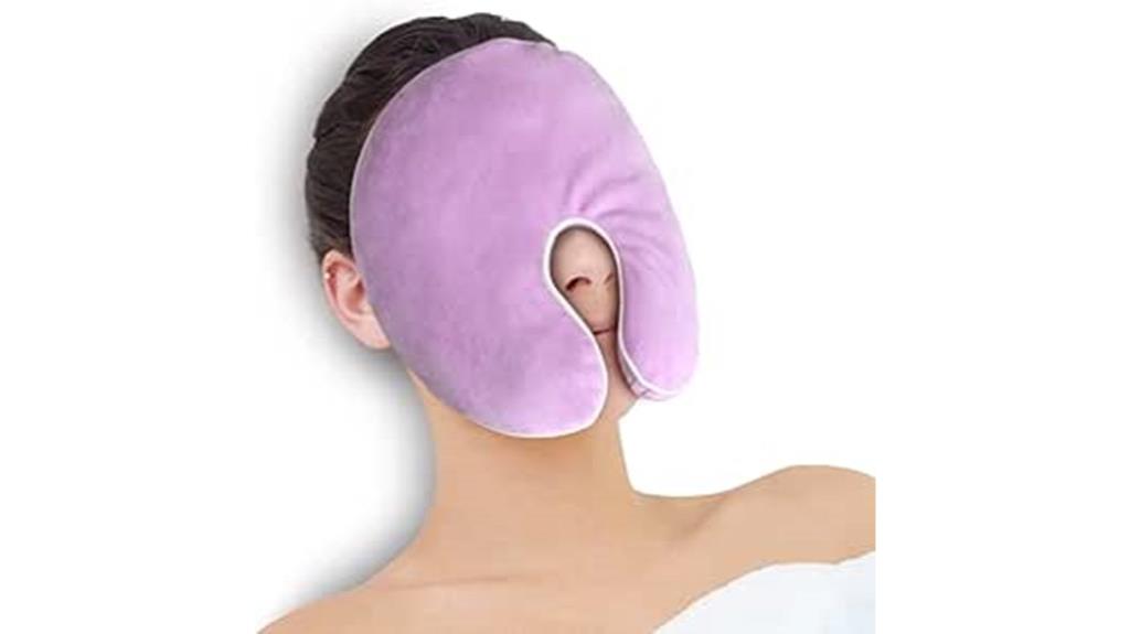 facial and eye heating mask