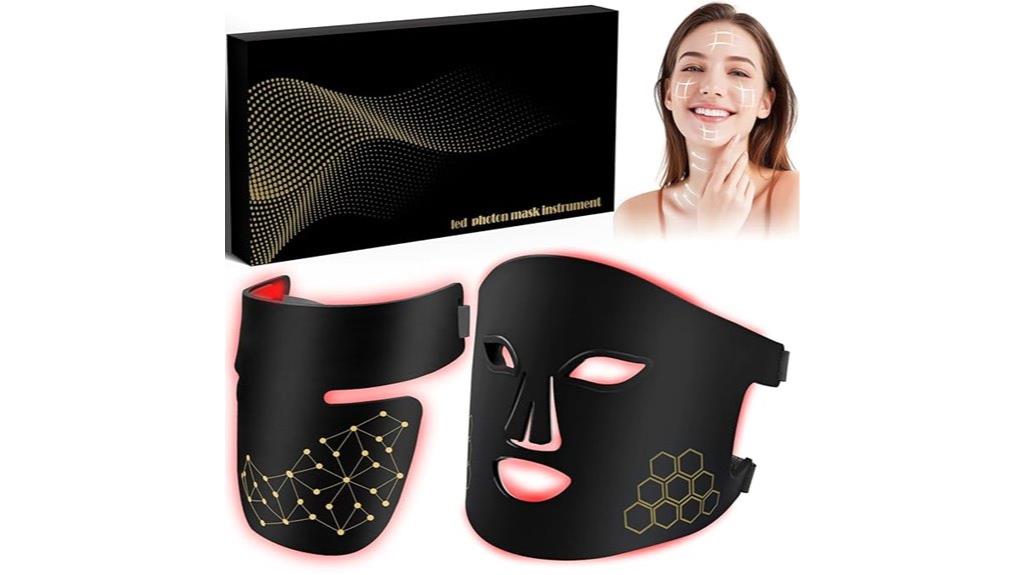 facial and neck red therapy