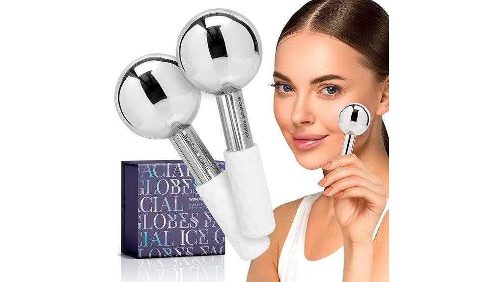 facial ice globes benefits