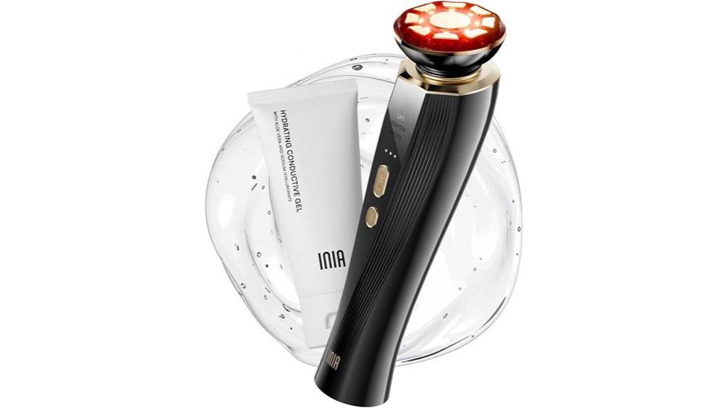 facial micro current red light