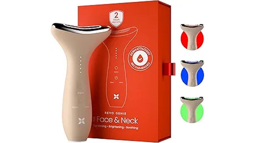 facial neck led massager
