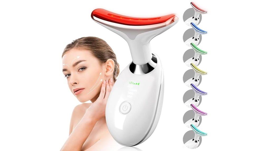 facial neck led massager