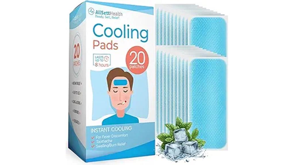 fever relief cooling patches
