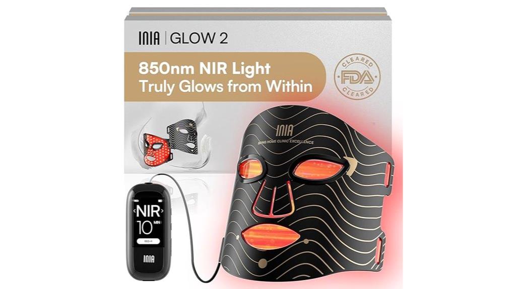 four light mode facial mask