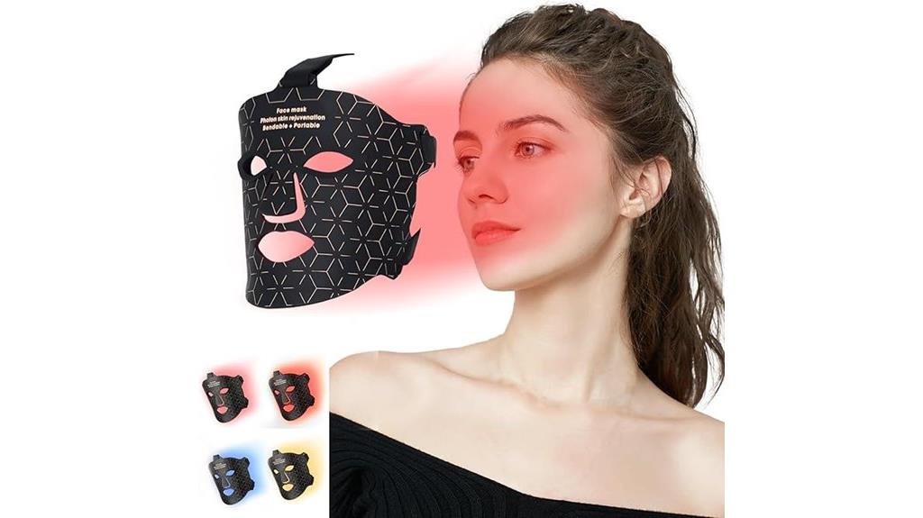 four mode remote face mask