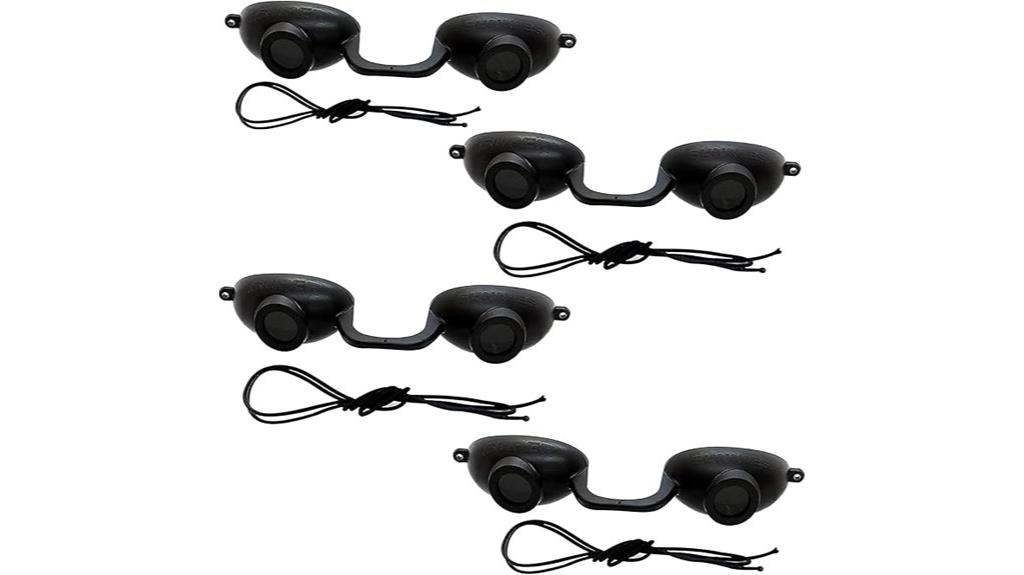 four pack tanning goggles