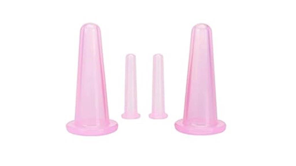 four piece facial cupping set