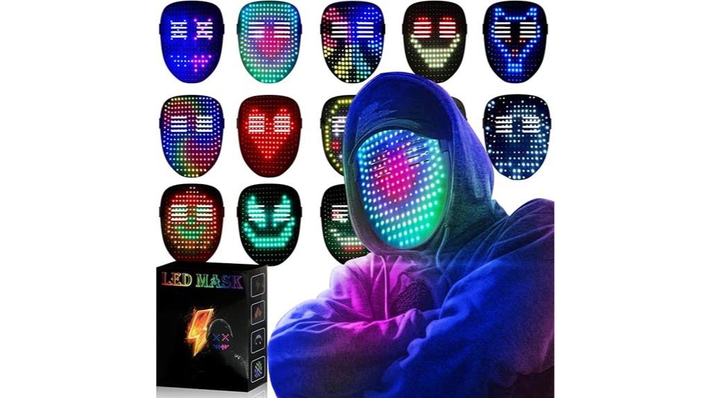 gesture controlled light mask