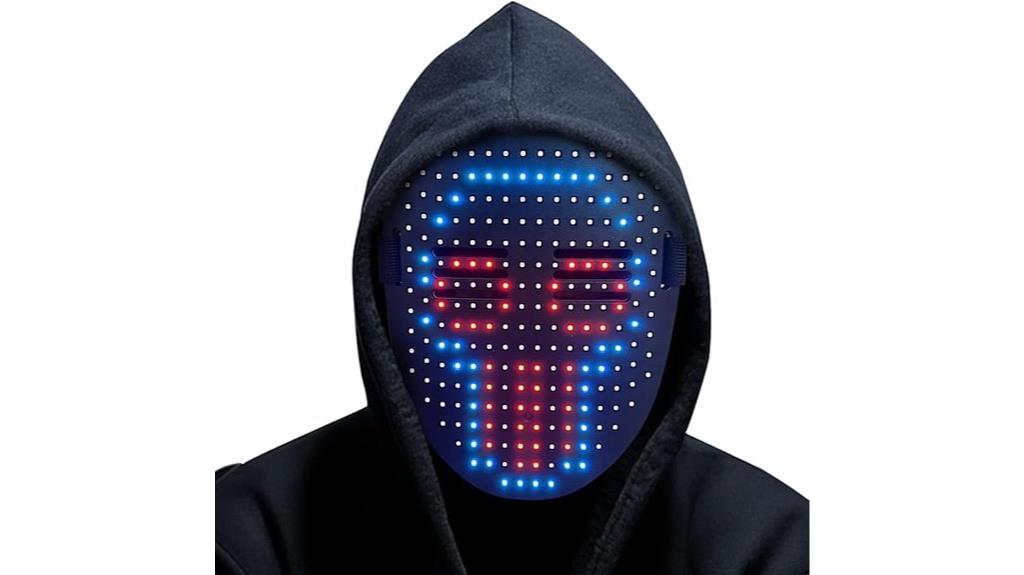 halloween gesture led mask