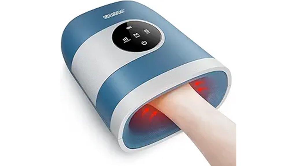 hand massage with heat