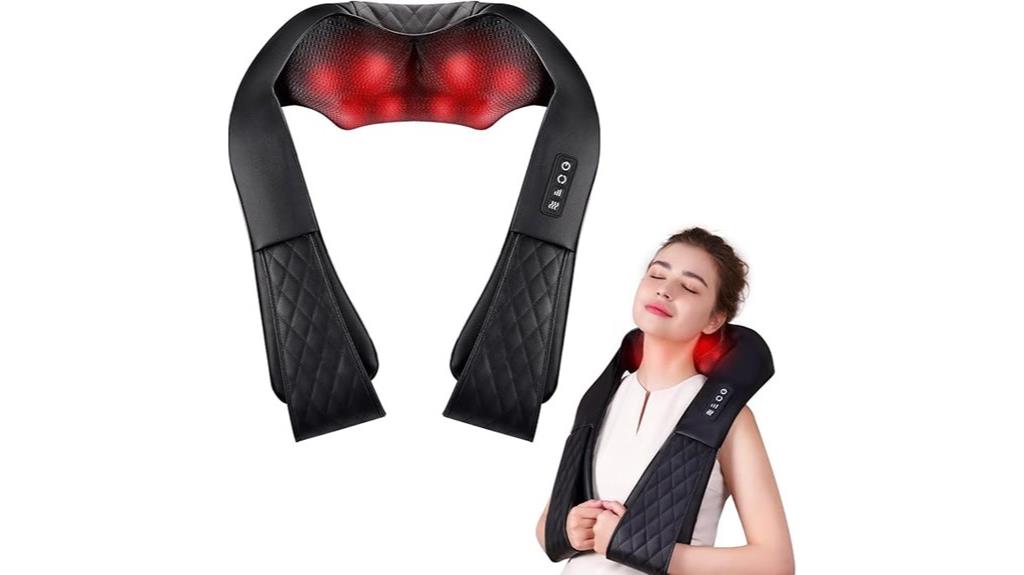 heat enabled shiatsu massage