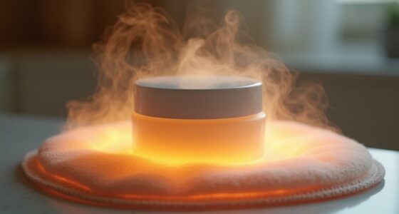 heat enhances product absorption