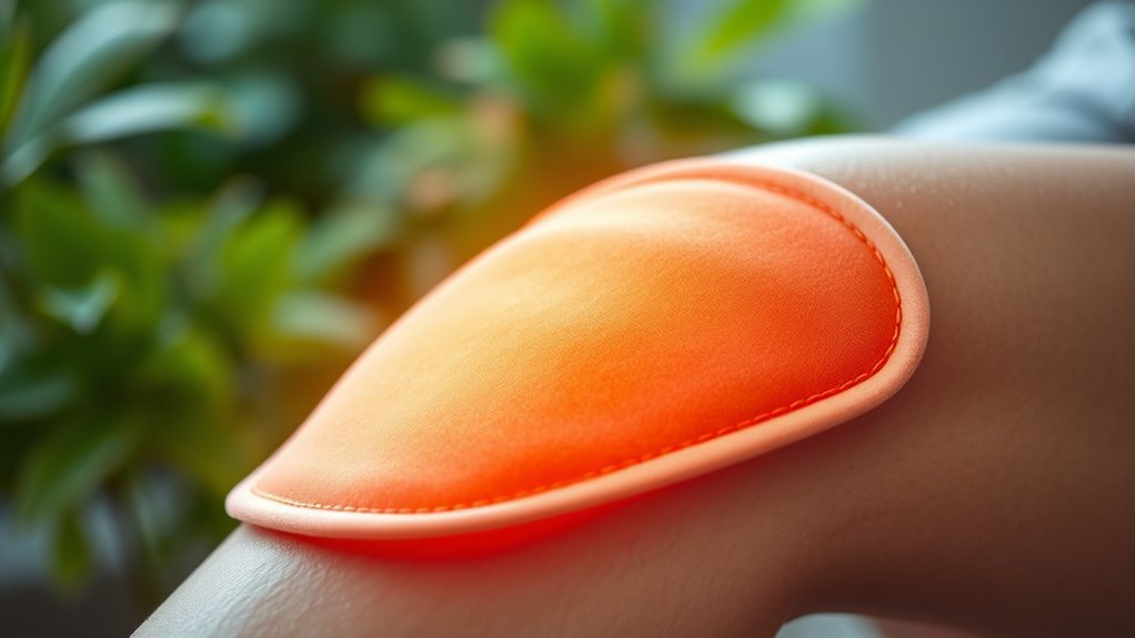 heat improves skin flexibility