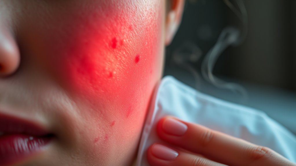 heat s dual effects on skin